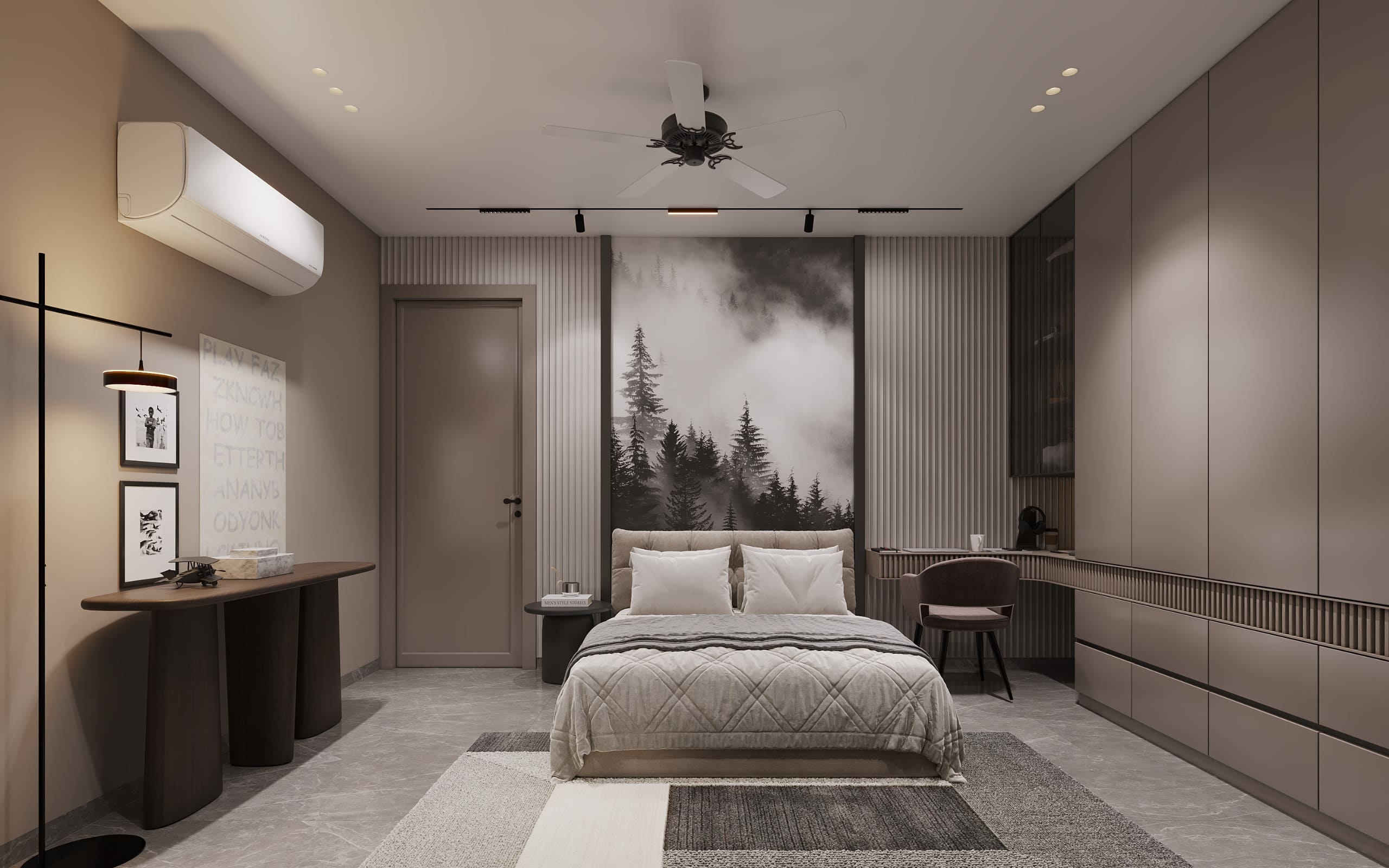 Modern Serenity Bedroom